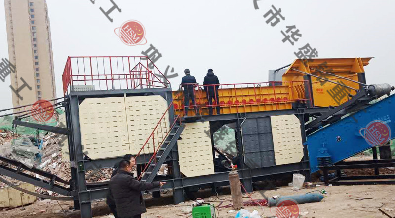 為什么處理建筑拆遷廢料要選擇移動制砂機？相比固定設備有什么優勢？