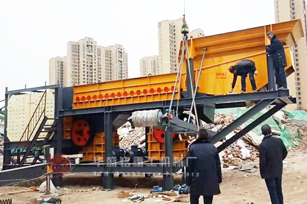 移動(dòng)制砂機(jī)