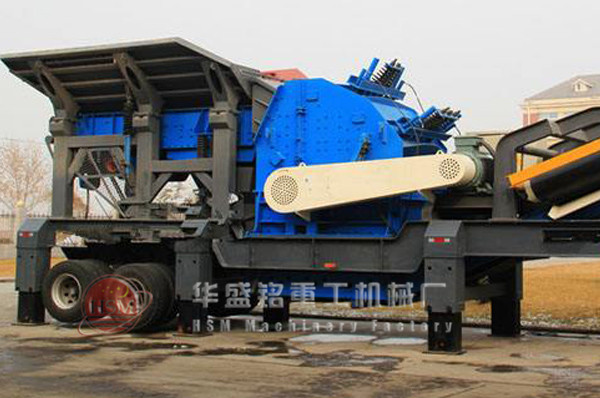 小型移動對輥制砂機(jī)